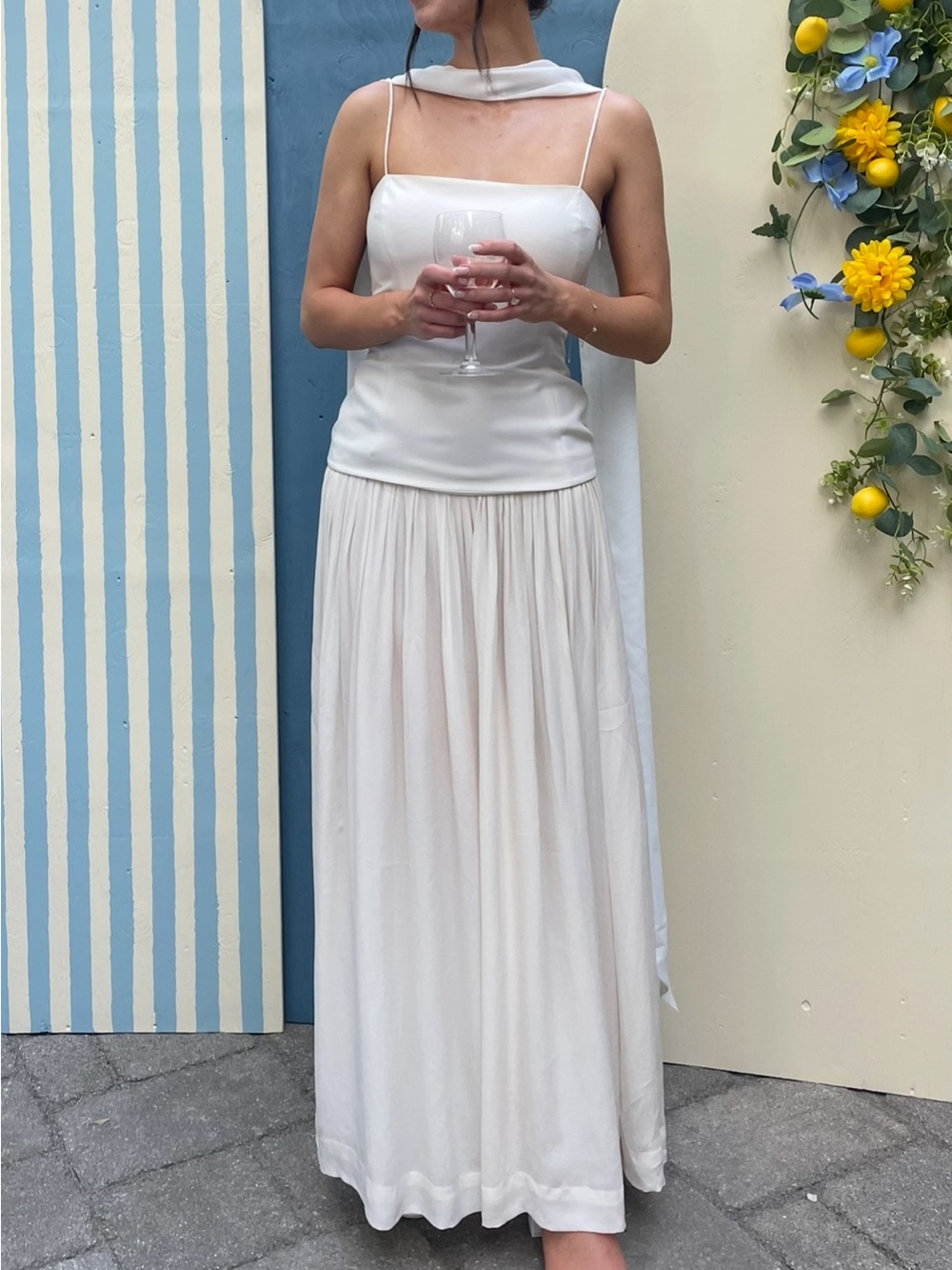 Eaves PARDES dress in ivory (from Revolve), size M (fits like S)